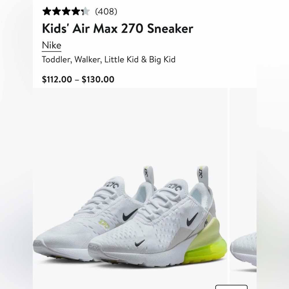 Nike Kids Air Max 270
